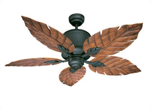 Savoy House 52083MO24 Portico Horseshoe Black Ceiling Fan 52 Blade Span