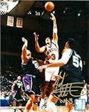John Starks Autographed/Hand Signed 8x10 Photo (New York Knicks)
