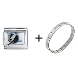 Nhl Tampa Bay Lightning Italian Charm Bracelet