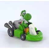 Figurine Mario Kart Pull Back Racers - Yoshi Kart