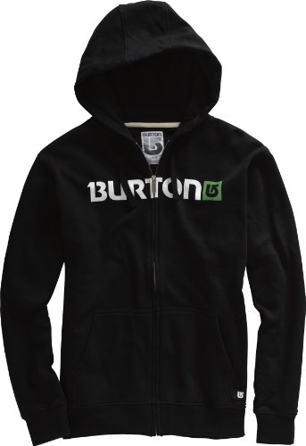 Burton Herren Kapuzenjacke LOGO HORIZONTAL FULL-ZIP, TRUE BLACK, S, 257554 Preisvergleich