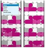 Neo Pink - Apple iPod nano 2G (2nd Generation) 2GB/ 4GB/ 8GB Protector Skin Decals - Faceplate Stickers