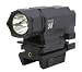 New NCStar Red Laser Sight/Flashlight Combo Designed for Use With Most Weaver Picatinny Rail Systems