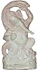 Ganesha Spiritual Stone Statue Hindu God Ganesh Murti Sculpture Hindu Art 6.5 inches