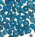 Turquoise Tiny Mix Nuggets Rounds Discs Tubes (Qty=80)
