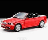 1/18 Kyosho BMW 328CI Cabrio (E46) Top Down Red W/ Black Interior