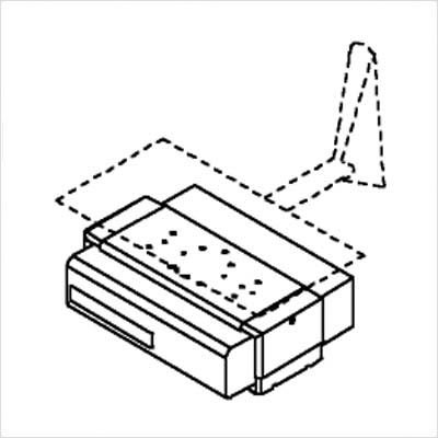 Peerless Ds 45S - Mounting Component ( Mount ) for Vcr Or DVD - Steel - Black