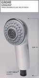 Grohe 46 298 LC0 Ladylux Plus Handspray, White Finish 41hVo7gysKL. SL160 Grohe 46 298 LC0 Ladylux Plus Handspray, White Finish