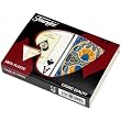 Fournier Bridge Rosas Jumbo Index Plastic Playing Cards