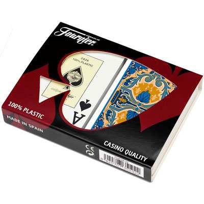 Fournier Rosas Bridge Size Jumbo Index Playing Cards