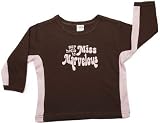 Urban Smalls - Urban Smalls Say Hello To Miss Marvelous Brown/Pink Long Sleeve T-Shirt