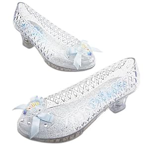 Disney Light-Up Cinderella Shoes for Girls Size 9/10