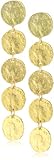 41hVve%2BBm%2BL. SL160  TAT2 Designs Coin Gold Coin Earrings