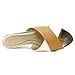 Circa Joan & David Feliciti Women's Leather Slides Sandals Shoes