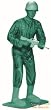 Adult Green Army Man Toy Costume