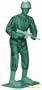 Adult Green Army Man Toy Costume