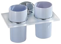 Wenko Magic-Loc Wall Toothbrush cup 2pcs.