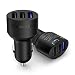 USB Car Charger,Tronsmart Quick Charge 2.0 42W 3 Ports USB Rapid Car Charger for Galaxy S6 Edge Plus, Note 5, Xperia Z5, Zenfone 2 and more (Includes a 20AWG 3.3ft USB Cable) RS.1299.00