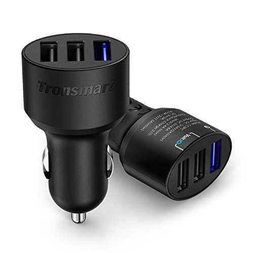 [qualcomm certified] tronsmart quick charge 2.0 42w 3-p…