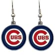 MLB Dangling Earrings - Chicago Cubs Logo