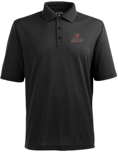 Houston Astros Classic Pique Xtra Lite Polo Shirt (Team Color) - Small