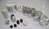 5 Piece 2 1/2" NEW STYLE Herb - Pollen Grinder / CNC Pollen Press Combo