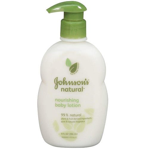Johnsons Natural Baby Lotion 9 oz.