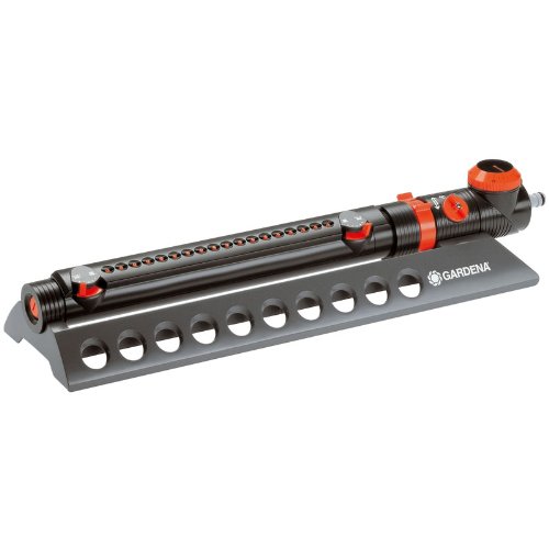 Gardena 1979 Aquazoom 2,700 Square Foot Oscillating Sprinkler With Flow Control & Timer