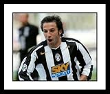 Alessandro Del Piero Juventus - Goal Celebration - Framed 8x10 Photograph