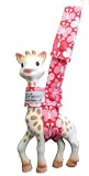 TutimNYC Sophie The Giraffe Toy Sitter Holder Clip Pink Butterfly