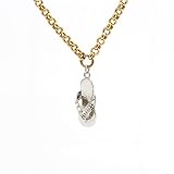 14k Two Tone Gold Diamond Anklet