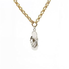 14k Two Tone Gold Diamond Anklet by CoolStyles.com