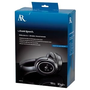 accoustic research awd210 wireless digital stereo headphones accoustic research awd210 wireless digital stereo headphones