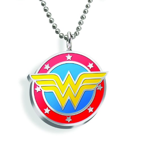  Wonder Woman Emblem Pendant Necklace