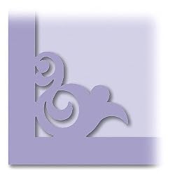 EK Success Paper Shapers Corner Adorner Card Creators Punch, Trumpet Flower