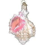 Old World Christmas Mexican Seashell Glass Blown Ornament