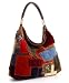 Lucky Brand Jeans Velvet Patchwork Slouch Bag