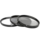 Merkury 77mm Professional Filter Kit - UV, PL, FLD