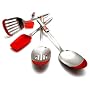 Pinzon 5-Piece Stainless-Steel and Silicone Tool Set [Amazon Frustration-Free Packaging]