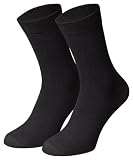 12 Paar Herrensocken schwarz, Business-Line von Men´s Fashion. Qualität mit hohem Baumwollanteil und Elasthan