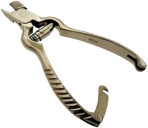 CARE08912D01 PPI 5.5" Stainless Steel Heavy Duty Toenail Clipper With Barrel Type Spring Action And Safety Lock : ( Pack of 1 Pc )
