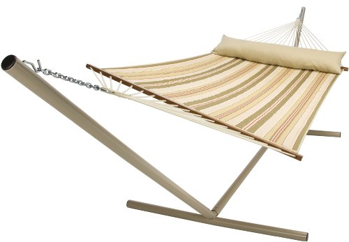 Castaway Hammocks QDAKOTA Large Quilted Hammock, Dakota Stripe