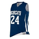 Ladies Reversible Wicking Game Basketball Jersey from Augusta Sportswear (2X-Large)