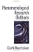 Books : Phenomenological Research Methods