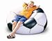 Toys : LeisAir Inflatable Beanless Football Chair (45
