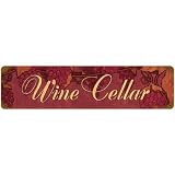 Wine Cellar Metal Sign