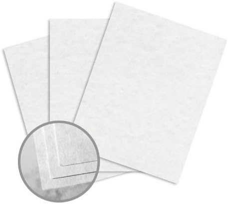 Astroparche White Paper - 8 1/2 x 11 in 60 lb Text Vellum 30% Recycled 500 per Ream