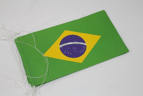 5 Meter FAHNENKETTE – BRASILIEN –