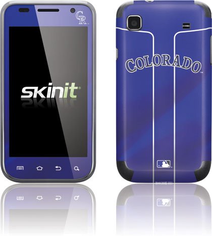 Skinit Colorado Rockies Alternate/Away Jersey Vinyl Skin for Samsung Galaxy S 4G (2011) T-Mobile