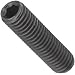 Black Oxide Alloy Steel Set Screw, Hex Socket Drive, Cone Point